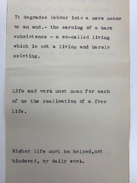 Recently visited the Unilever Archives. Found these speaker notes delivered by William Lever in 1914 - “Higher life must be helped, not hindered, by daily work”. Fascinating man and fascinating visit.