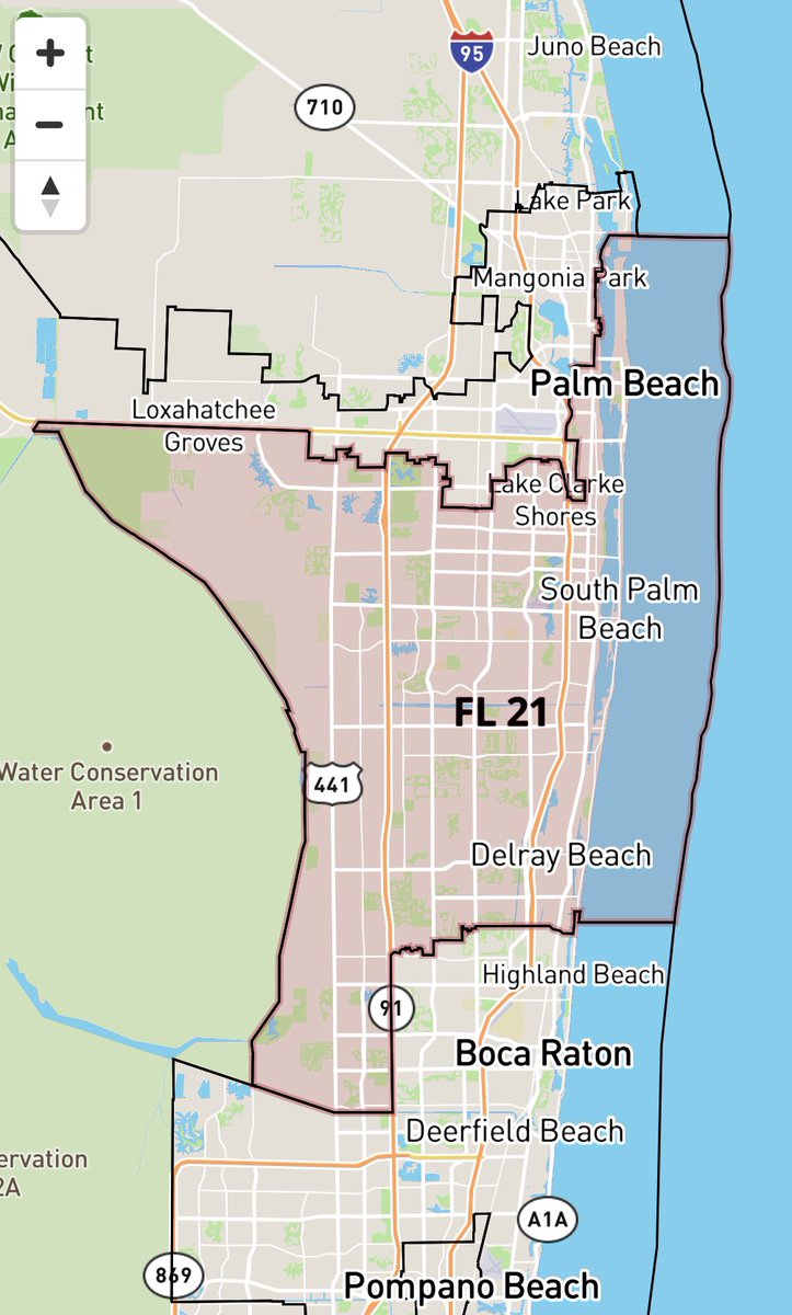 Map Of Downtown West Palm Beach