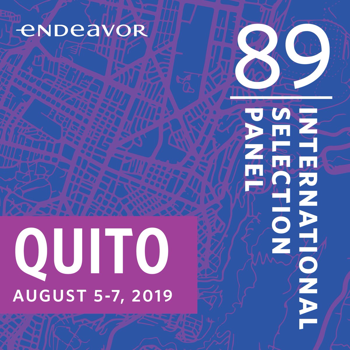 The 89th Endeavor International Selection Panel kicks off today in Quito, Ecuador, where we'll select the newest class of Endeavor Entrepreneurs. Follow along or share your experience with #EndeavorISP
