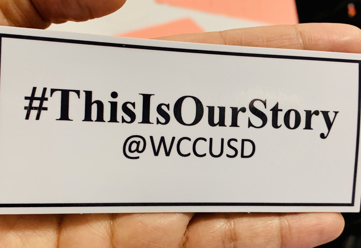 gracie_guerrero's tweet photo. I am blessed to be part of the @WCCUSD family! Can’t wait to what we will accomplish together in 2019-2020. Thank you to all who have embraced me and the work in our journey thus far!! #thisisourstory #learningeveryday https://t.co/779Kwgt8vX