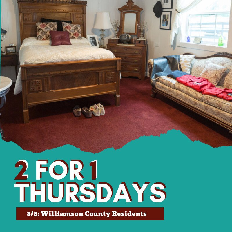 🌟Calling all Williamson County, TN residents!🌟

This Thursday is YOUR day, Buy 1 Get 1 FREE admission for anyone who lives in Williamson County, Tennessee.

<a href="/cityoffranklin/">City of Franklin</a> <a href="/visitfranklin/">Franklin Tennessee</a> <a href="/williamson_inc/">Williamson, Inc.</a>