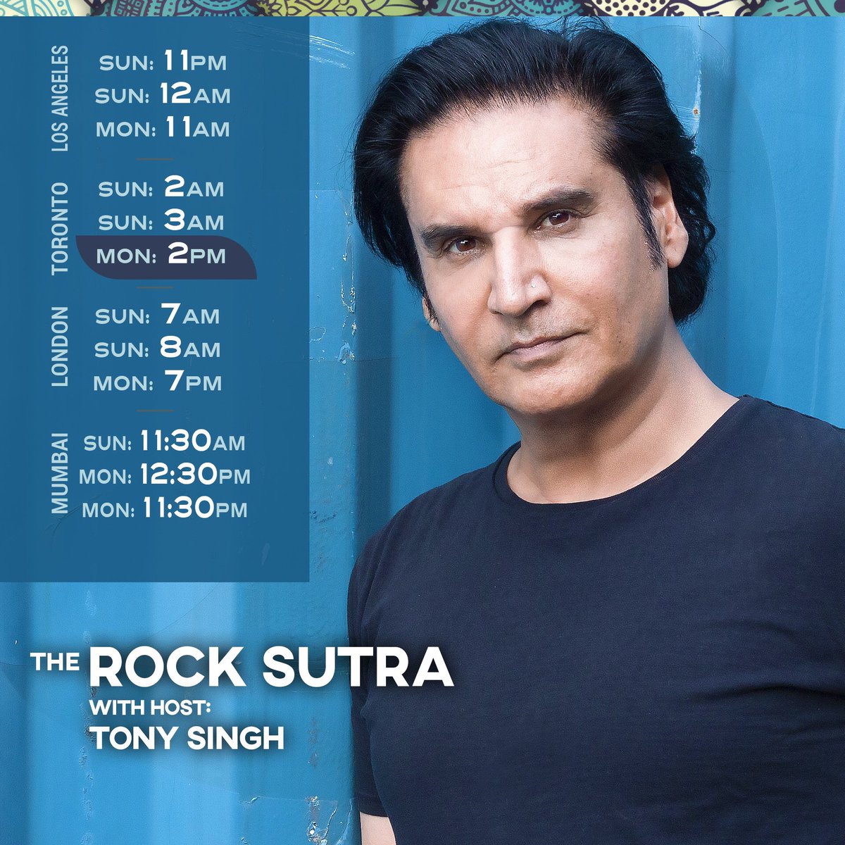 Sirensofshanti's tweet photo. #Celebrate #LongWeekend with The Rock Sutra  today at 2 pm EST on Rukus Avenue Radio https://t.co/S5CPjbjbiF or download the Dash Radio App.#PBN #SOS #SirensOfShanti #PunjabiByNature #RukusAvenueRadio #SouthAsia with a #HardEdge!! https://t.co/VAQgiKvc8Q