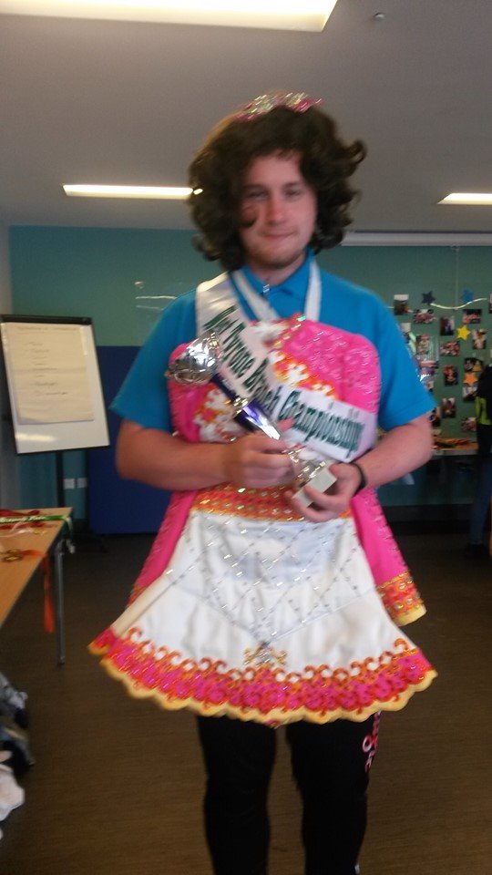 ARCHLCLTD1's tweet photo. Dance, Dance whoever you may be...Today five of our brilliant peer mentors led an #Irishdancing workshop. They showed us the steps and told us all about the traditions of Irish dancing, plus they let us try on their wigs and hold their trophies! #respectingdifference #inclusion https://t.co/K5V7wARXs5