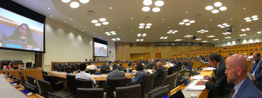 Water4's tweet photo. Water4 CEO Matt Hangen is speaking at the @UN today in a forum about bringing business innovations to the Lake Chad region to help achieve water security for all #SDG6 @SDGaction @OUWaTERCenter 

Watch LIVE now https://t.co/4xZItNlBCF https://t.co/vejxkQd3FO