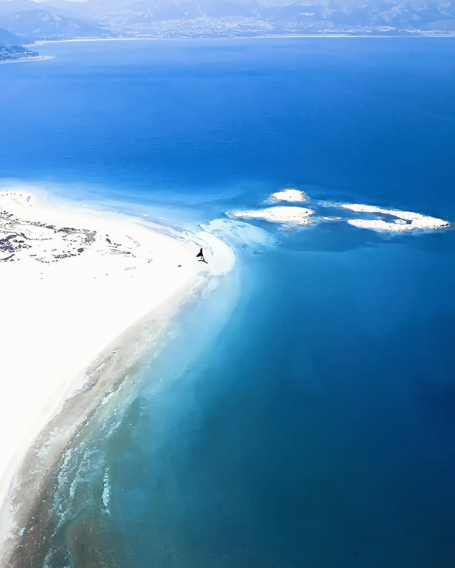 Турецкие Мальдивы озеро Салда на карте