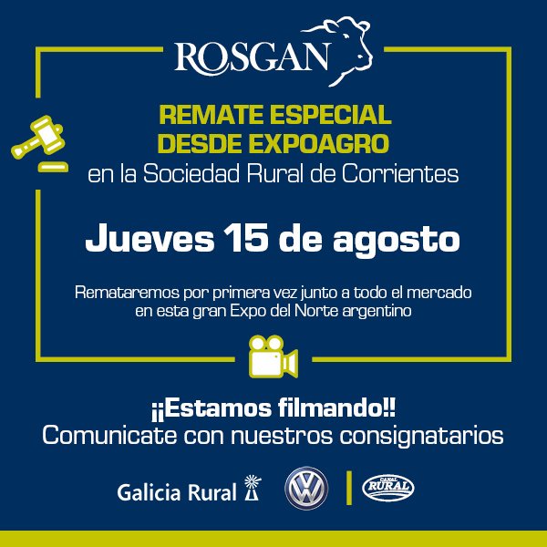 rosgan_bcr's tweet photo. #EstamosFilmando nos vamos a la Sociedad Rural de Corrientes a @Expoagrocom, es momento de filmar con nuestros consignatarios!!! https://t.co/TwfoTQdZBP