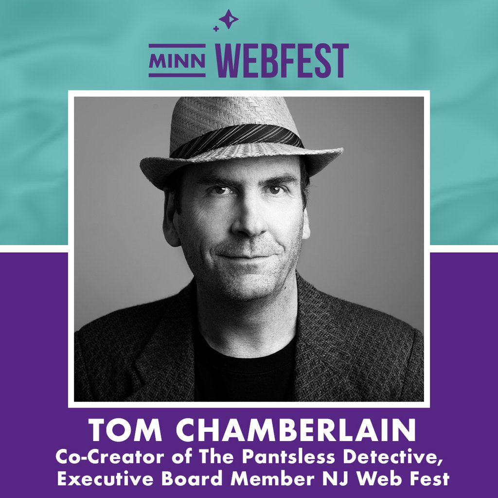 #MNWebFest is excited to announce that TOM CHAMBERLAIN (<a href="/TRChamberlain13/">Tom Chamberlain</a>) is a juror for #MNWebFest2019!⁠

Chamberlain produced 4 seasons of The Pantsless Detective (<a href="/PantslessDet/">Pantsless Detective</a>), winning Best Director (New Jersey Web Fest) and Best Screenplay (Seoul Web Fest) in 2018.