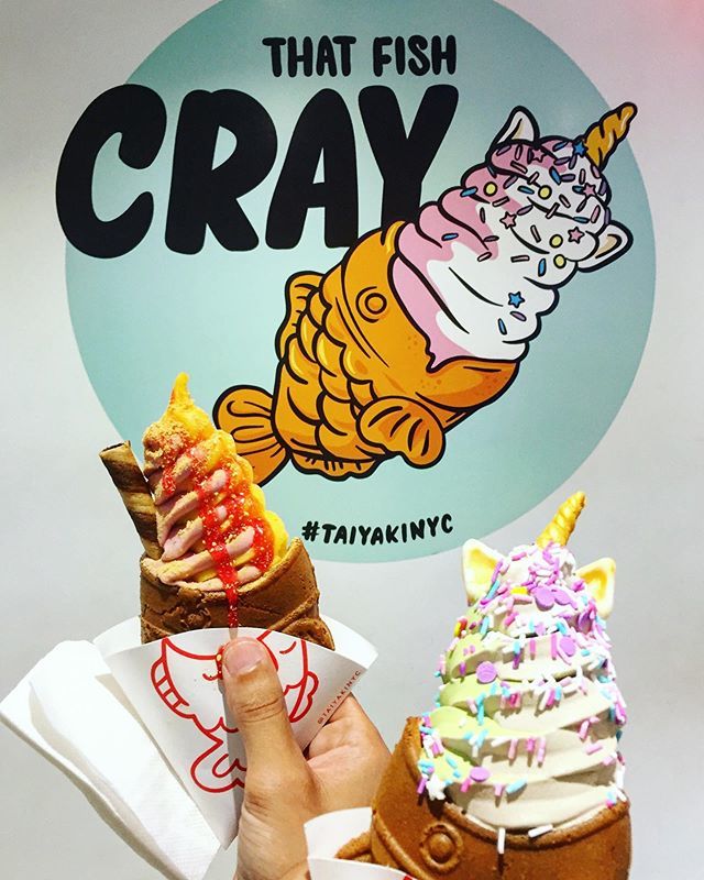 roara_bear's tweet photo. I came to the city for the beats and the eats. 🐟 🍦 
#taiyakinyc  #eatnyc #icecream #newyorkfoodie #travelingfoodie #icecream #foodporn #japaneseicecream #chinatownnyc #unicornicecream #newyorkcity #newyork #travel #nyctravel #icecreamporn #icecreamtime https://t.co/sjAaPsbJwn https://t.co/IXGl6fDeQH
