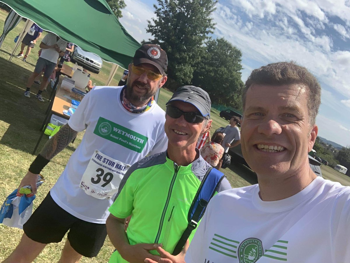 WSPHandAC's tweet image. Team WSPH at Stur Half- well done- good show and first half marathons for half the team 👌