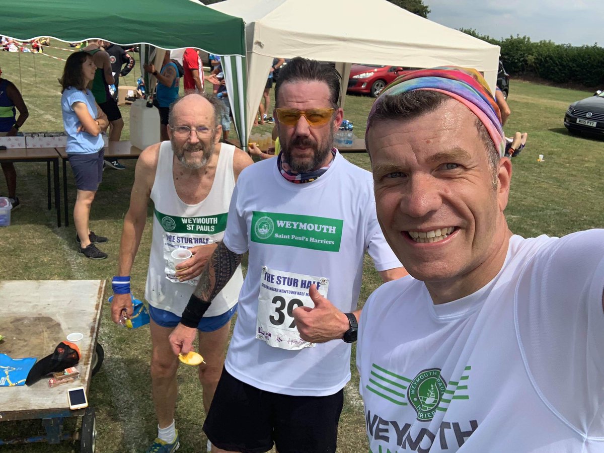 WSPHandAC's tweet image. Team WSPH at Stur Half- well done- good show and first half marathons for half the team 👌