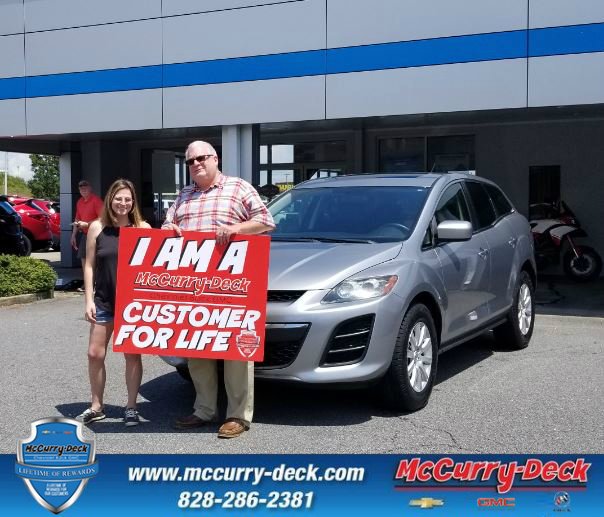 Congratulations to Elizabeth Whisnant on the purchase of her 2011 Mazda CX-7! Thanks for your business, and Welcome to the McCurry-Deck Family! #McCurryDeck #usedcars #preowned #forestcity #mccurrydeckfamily #MickyDigh