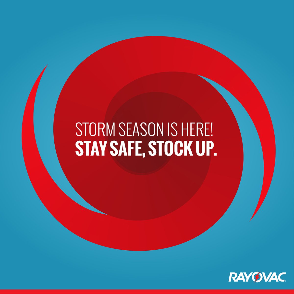 Rayovac is a proud supporter of the American Red Cross providing free batteries &amp; flashlights to communities affected by natural disasters.