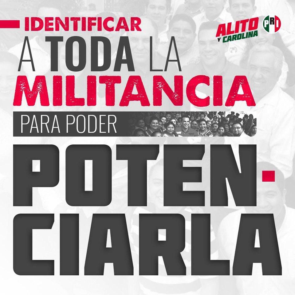 ctmapodaca's tweet photo. Vamos con todo la militancia del @PRI_Nacional  para apoyar a nuestros candidatos @alitomorenoc  y @caroviggiano  para la presidencia nacional del PRI. https://t.co/r4q0UWmJCS