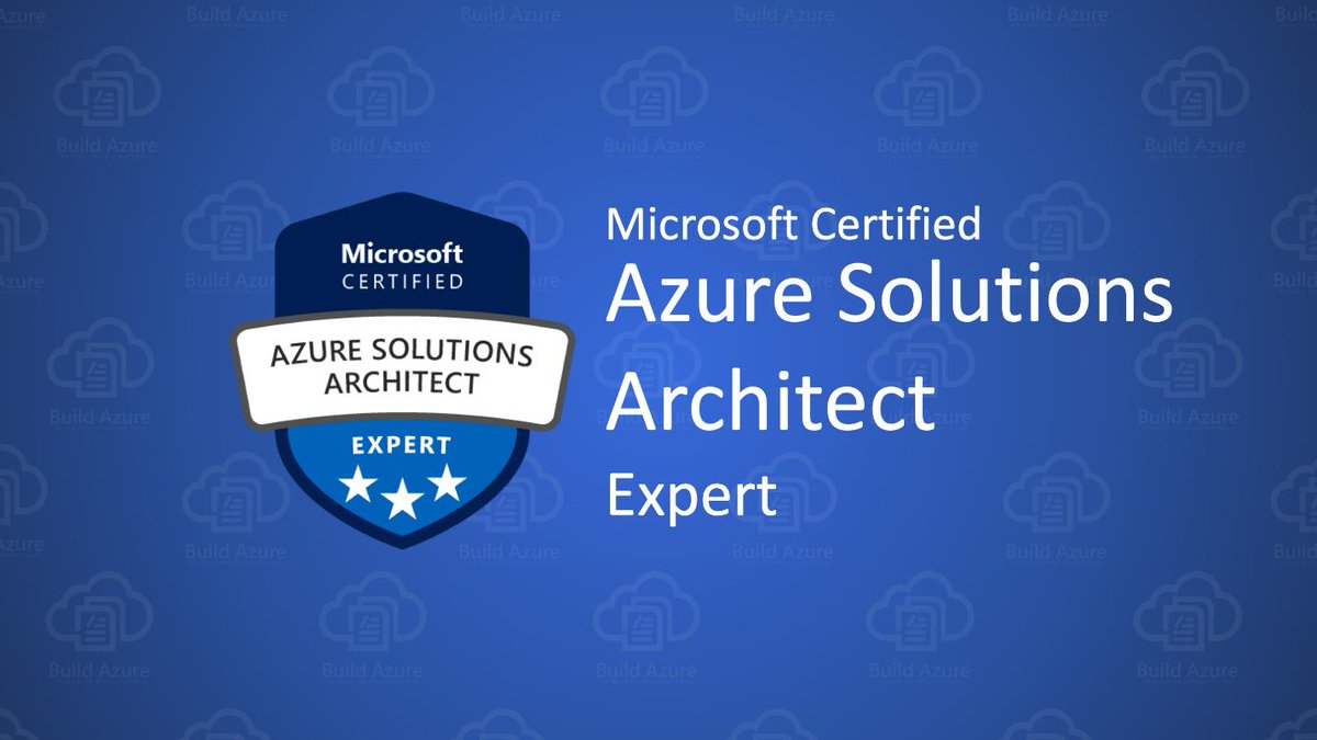 jssuthahar's tweet photo. In this #MSDN wiki post, I am sharing with you all some of my thoughts about the #Azure #SolutionsArchitech exam, how I was preparing and some tips that can be helpful for you.
https://t.co/G8bygFyEm2
#AzureAi #aiforall #MicrosoftAI #AZ300 #AZ301
#MSlearning #microsoftazure https://t.co/nvuSbQ6FOg