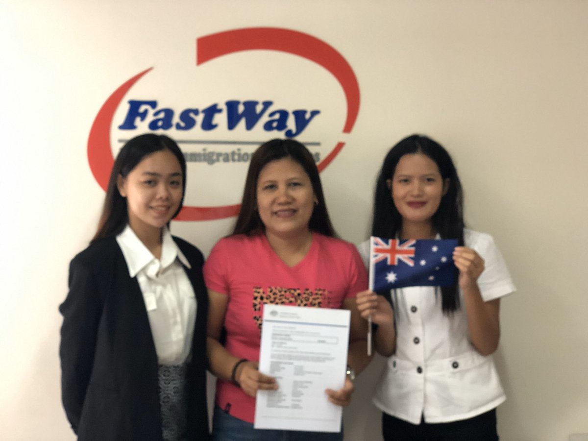 FastWayVisaPH's tweet photo. VISA GRANTED FOR AUSTRALIA! CONGRATULATIONS MR & MS. SERENCIO AND THANK YOU FOR CHOOSING FastWay Visa. WELCOME TO AUSTRALIA 🇦🇺 🇦🇺 🇦🇺
#visa #assistance #consultancy #services #cebu #freeconsulatation #multipleentry https://t.co/j52viFHTHx