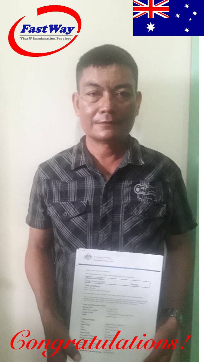 FastWayVisaPH's tweet photo. VISA GRANTED FOR AUSTRALIA! CONGRATULATIONS MR & MS. SERENCIO AND THANK YOU FOR CHOOSING FastWay Visa. WELCOME TO AUSTRALIA 🇦🇺 🇦🇺 🇦🇺
#visa #assistance #consultancy #services #cebu #freeconsulatation #multipleentry https://t.co/j52viFHTHx