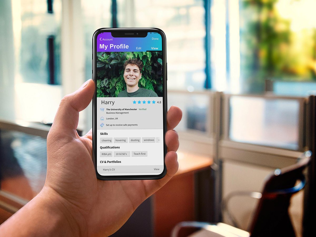 UniTaskr's tweet image. New and improved student profiles coming this September 👤✅