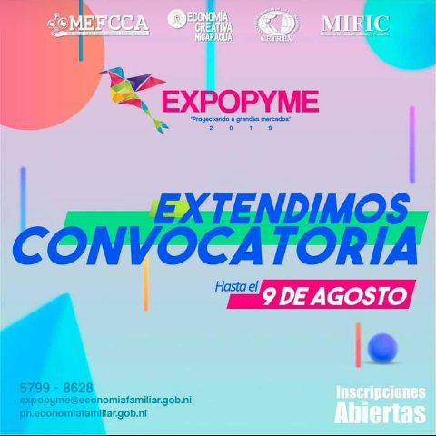MefccaC's tweet photo. #MEFCCA #EXPOPYME2019 #EconomíaCreativa #Chinandega https://t.co/y326YmFSzI