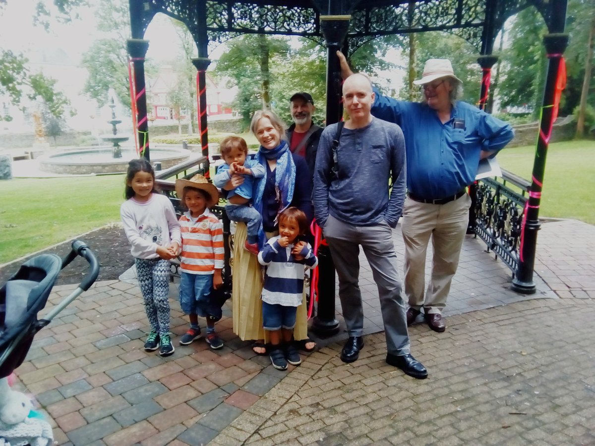 BWPoetryFest's tweet photo. A great final day for #BlackwaterPoetryFestival - Town looks great. Thanks to all who organised, participated, visited, read their work, flew in, laughed, sponsored, Poetry Bused, Workshopped, Walked &amp; enjoyed! 😀🖐️
Massive success
@WaterfordLibs @poetryireland @MunLitCentre https://t.co/K3mTGQFonK