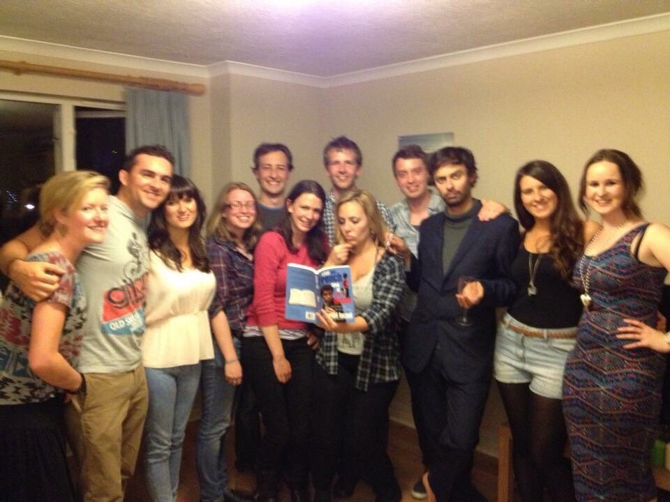 abennett1308's tweet photo. Annual throwback to when somebody persuaded @MarcelLucont that it’d be commercially viable if he didn’t book an #edfringe venue, and instead auctioned them off....so he ended up in my living room https://t.co/4jf8hCvEUs