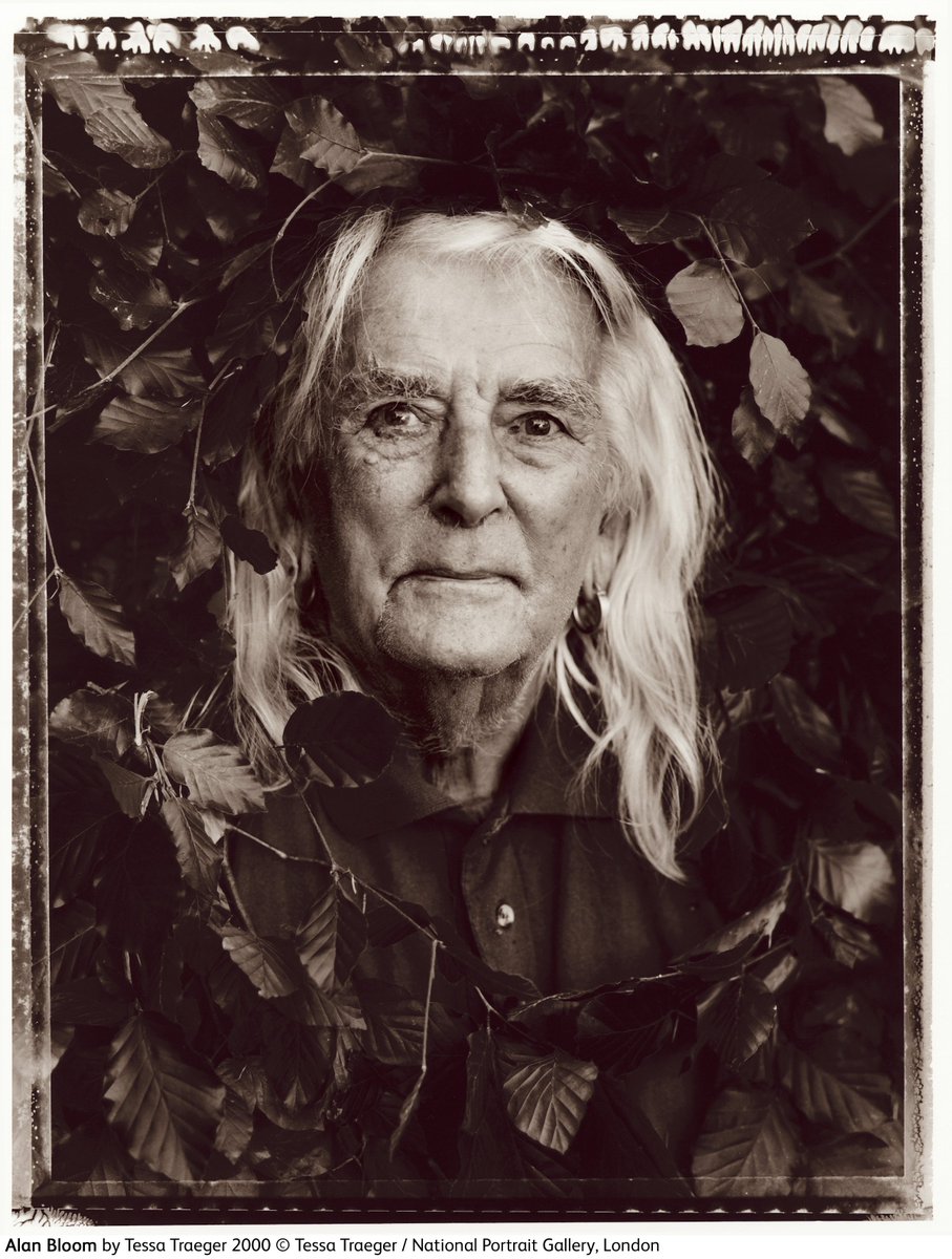 NPGLondon's tweet photo. Our #portraitoftheday is of horticulturalist #AlanBloom, taken by the renowned photographer #TessaTraeger. Bloom is seen here firmly planted in one of the many bushes on his #BressinghamHall estate in Norfolk. A place he spent nearly all of his life. https://t.co/sT6CPyfjxs https://t.co/QkNLqoyhpX