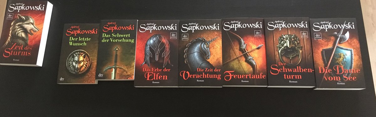 Meine neue Sammlung 
By the Way sind die Romane von „The Witcher“