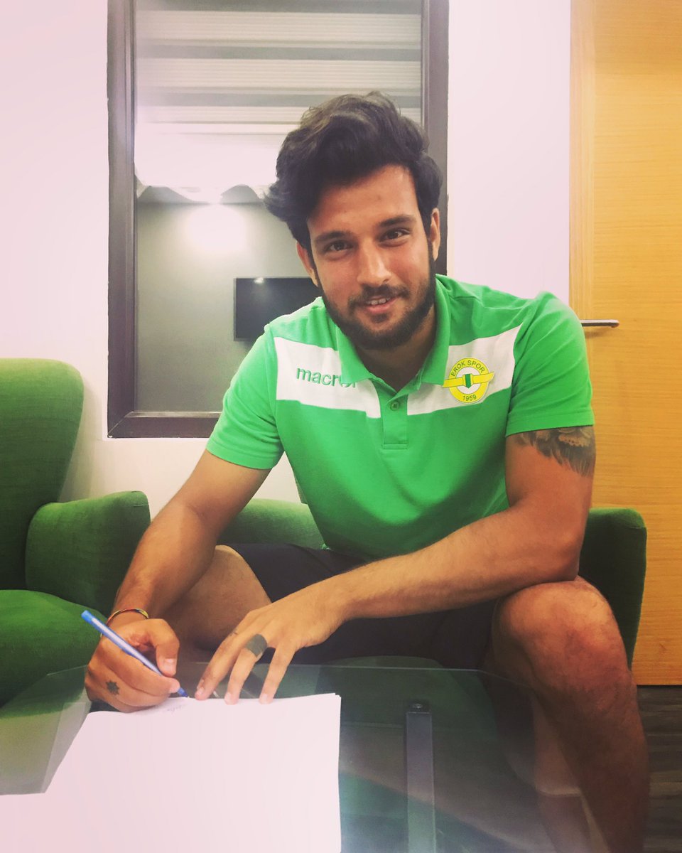 Erokspor ‘la anlaşmış bulunmaktayım. Yeni sezonda İnşallah koyduğumuz hedeflere ulaşacağız. Her iki taraf için de Hayırlı olsun. 🙏🏻