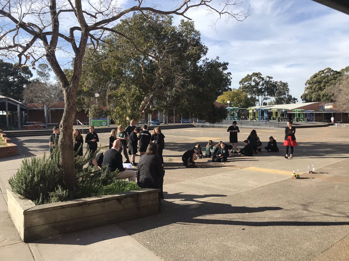 _TC09's tweet image. Last week was our latest instalment of quality teaching rounds. I walked past a Maths in the Sun lesson. With a focus of interpreting data, rather than looking at a data set in their books, students were the data set #humangraph Teachers observing teachers #qualityteaching