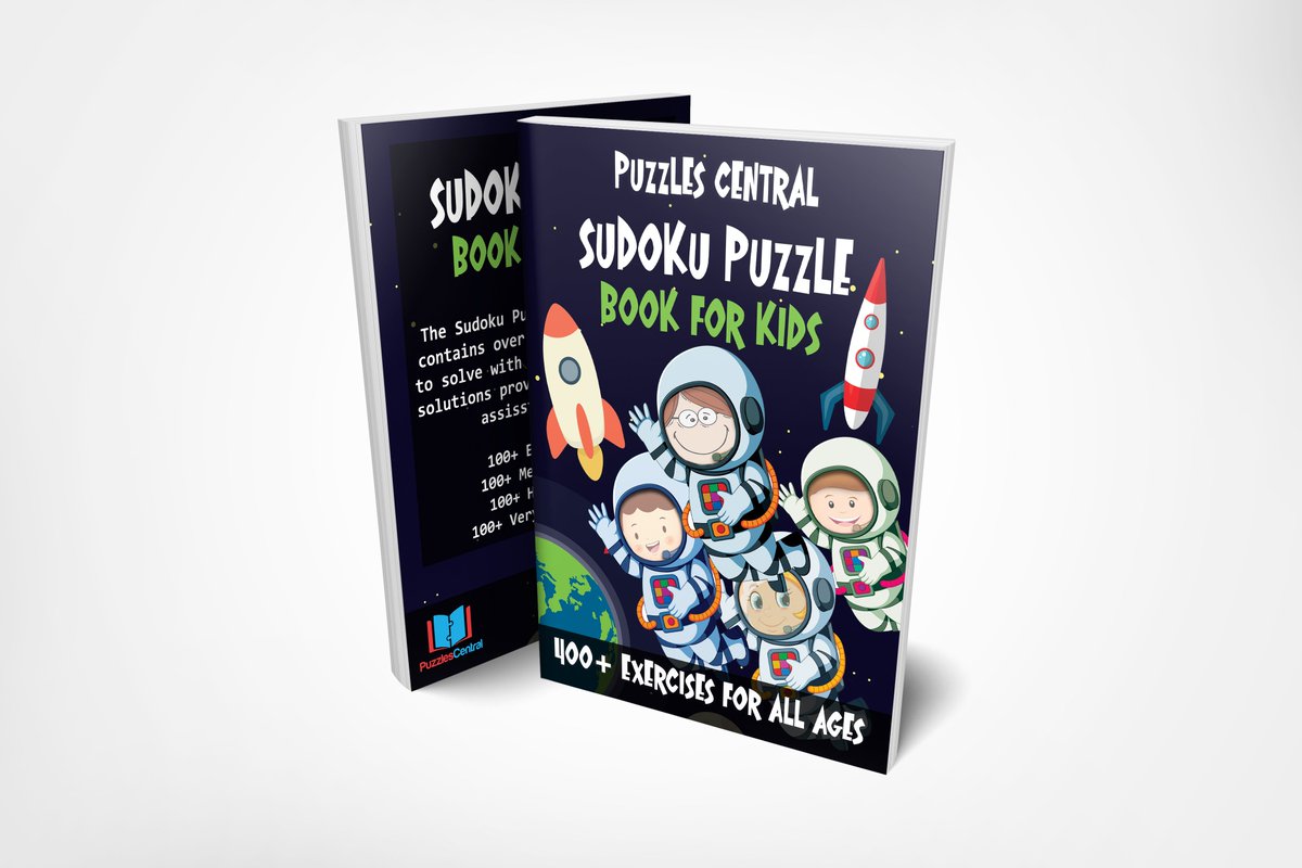 #MondayMotivation We have just released our new #Sudoku #Puzzle #Book for #Kids and it is ready for purchase on Amazon!

amzn.to/2YLff26