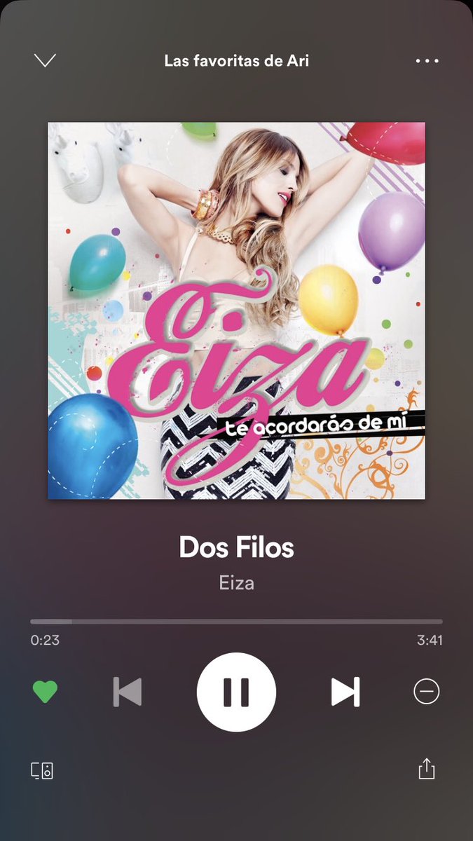 aRiOficial's tweet photo. Ay no más esa canción!! #DosFilos de @eizamusica de mis favoritas! https://t.co/SC7QSUXR7j