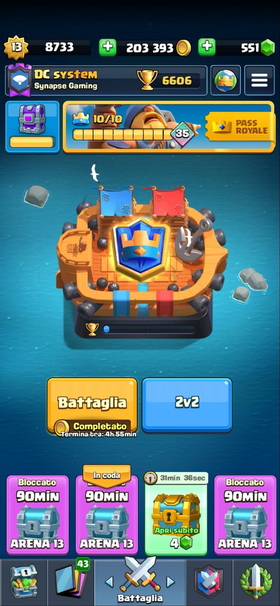 DC_system's tweet photo. Happy for te new record ๐ hoping to improve in the new season ๐ช #ClashRoyale #Synapsegaming #clashworlds https://t.co/jWfWv5XIWT