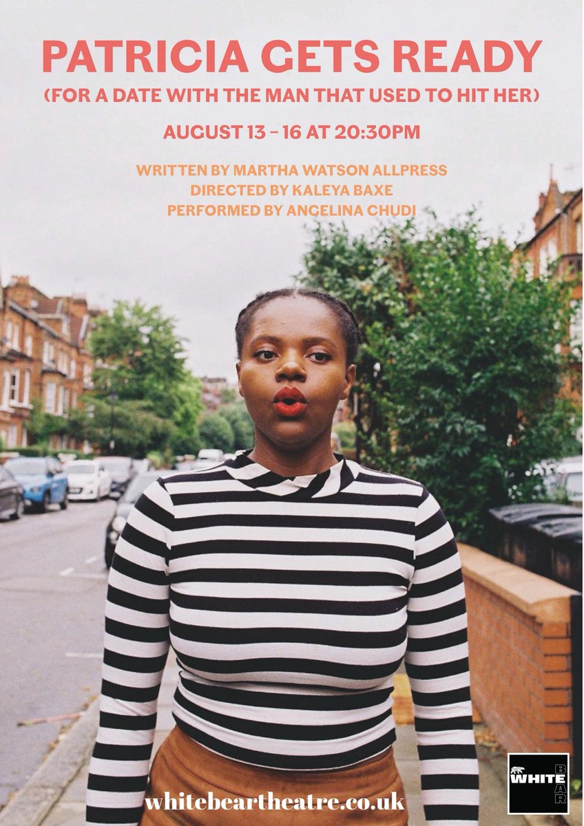 KaleyaBaxe's tweet photo. #PatriciaGetsReady opens in just over a week! I’m so proud of what we’ve created with @mwatsonallpress’s hilarious+tenderly written play and @AngieChudi is one of the most talented performers I’ve ever worked with. Tickets are limited so book now: https://t.co/GW8TP21z5P https://t.co/GIg35I9zwi