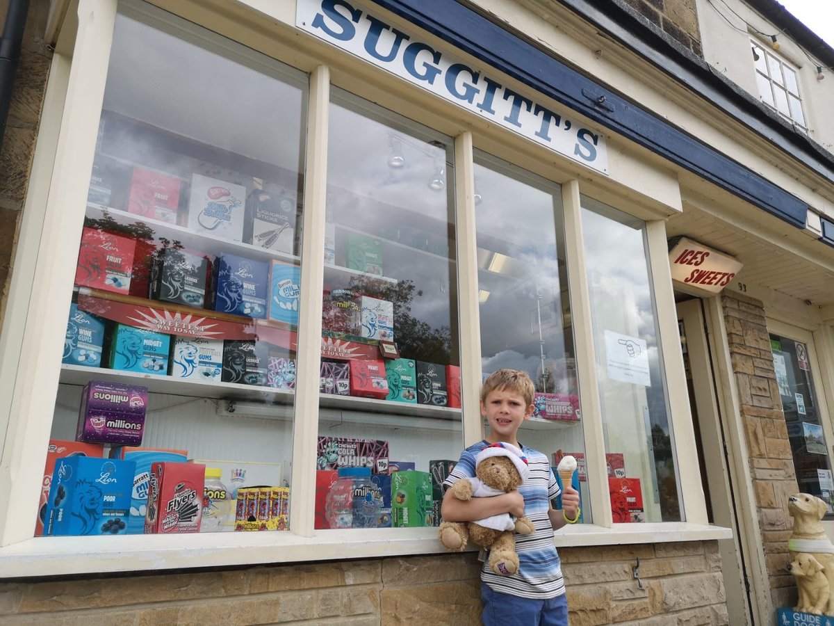 northyorksc's tweet photo. Bear has visited #GreatAyton ahead of @Yorkshire2019 UCI Road World Championships. 
Enter our competition to be in with the chance of winning our Bear and a Hamper https://t.co/KKUesmTgR0 
#UCI #RoadWorldChampionships #LoveNorthYorkshire #WaterfallPark #Suggit’s #BearTravels https://t.co/3N5LoUwAnO