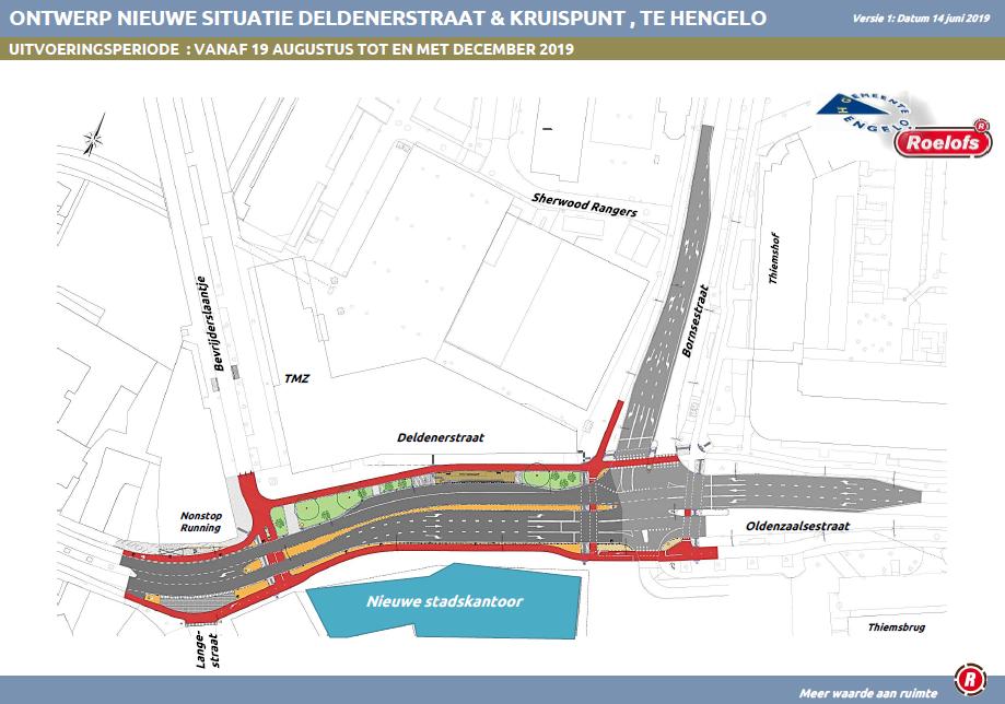 Op 19 augustus start  <a href="/roelofsgroep/">Roelofs</a> in Hengelo met de herinrichting en de vervanging van de riolering van de Deldenerstraat. De werkzaamheden starten bij het kruispunt met de Bornsestraat / Oldenzaalsestraat. Lees meer op: hengelo.nl/Welkom-in-Heng…