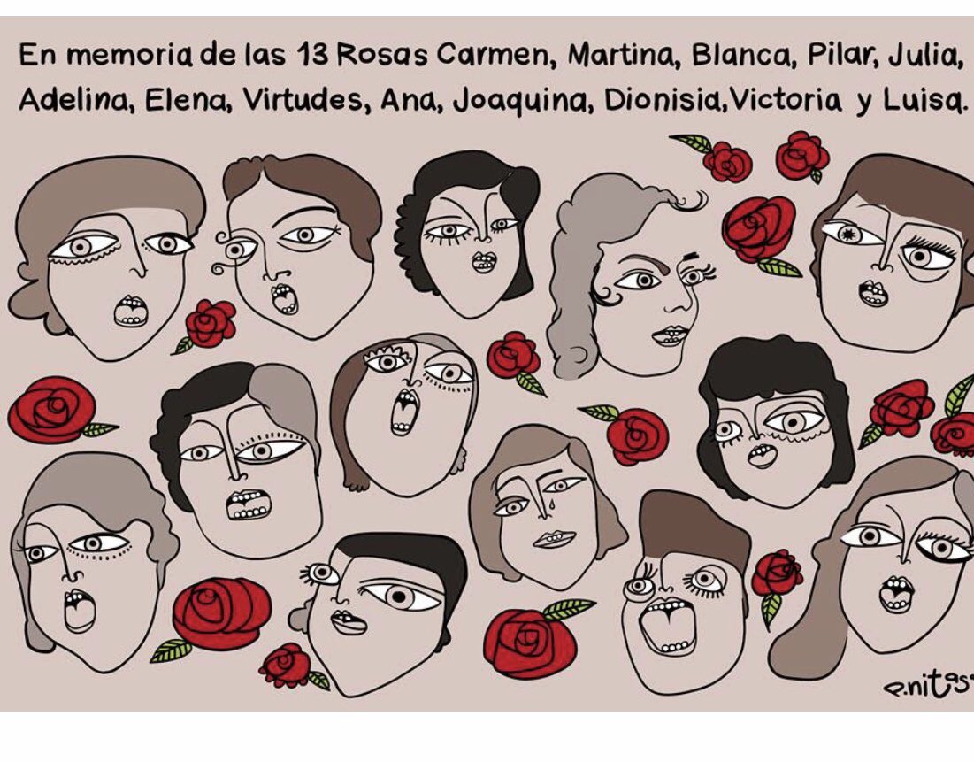 Que las rosas siempre permanezcan frescas en nuestra memoria...
80años