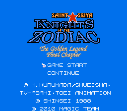 JotaSensei's tweet photo. Juego completado #32 "Saint Seiya: Ougon Densetsu Kanketsu Hen". Año: 1988. Plataforma: NES. #Knights #Zodiac #KnightsoftheZodiac #KnightsoftheZodiacGame #Game #Adventure #AdventureGame #Retro #RetroGame #TacticGame https://t.co/gAfLpOcuT2