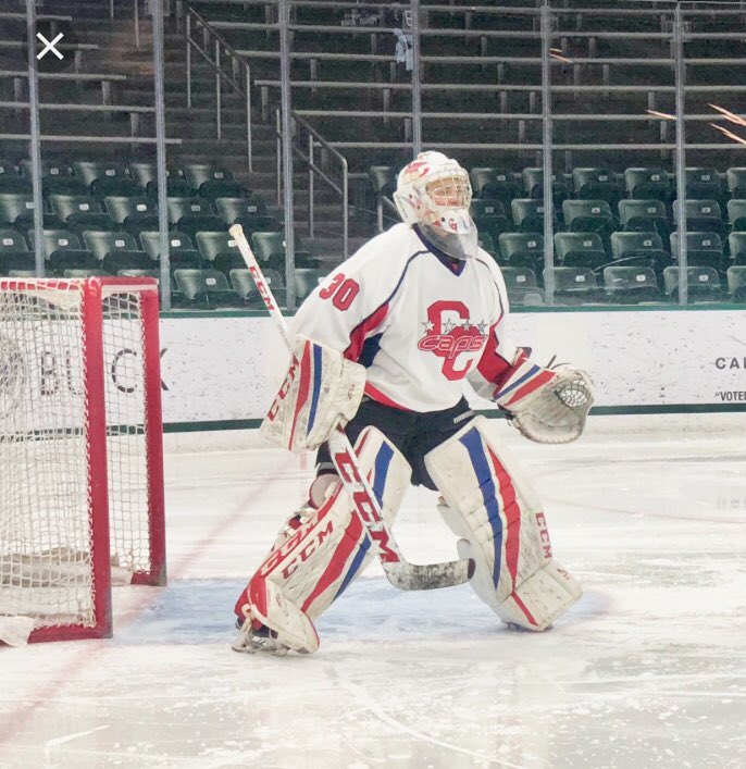 CapCity_Hockey's tweet photo. Congratulations to one of our own, Ryan Gilmore @ryangilmore30, for making the @GoSooEagles Soo Eagles Junior A Hockey roster out of the Northern Ontario Junior Hockey League @NOJHL!! #NoDaylightBetweenUs #TheresMoreHere https://t.co/IOSJSjCifY