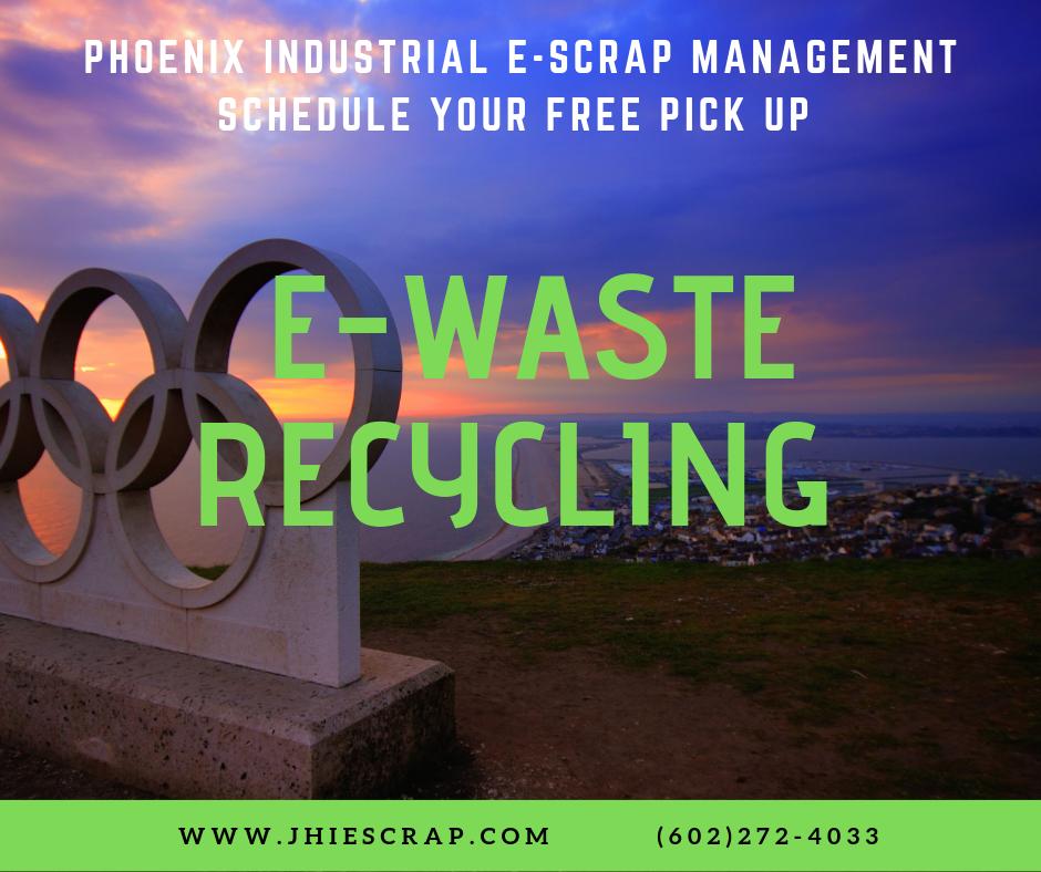 JHI_eScrap's tweet photo. Did you know: Japan is making all the metals for 2020 Tokyo Olympics and Paralympics using E-Waste.

Contact our Phoenix office and schedule your FREE pick-up!

📞 (602) 272-4033 
🖥 https://t.co/A5PKuWmq7n

#recycling #electronicwaste #ewaste #harddriveshredding #wastemanagement https://t.co/qvJifYlu1J