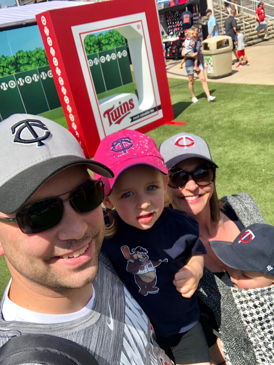 MMcCabe21's tweet photo. Hey @Twins thanks for the amazing day yesterday! Perfect view, perfect weather and big victory. Memories made. #augustbaseball https://t.co/bM62UFgioL