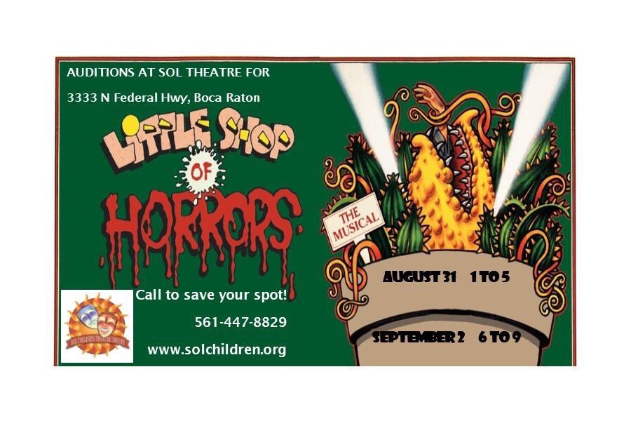 AUDITIONS for Little Shop of Horrors!

facebook.com/events/4597549…