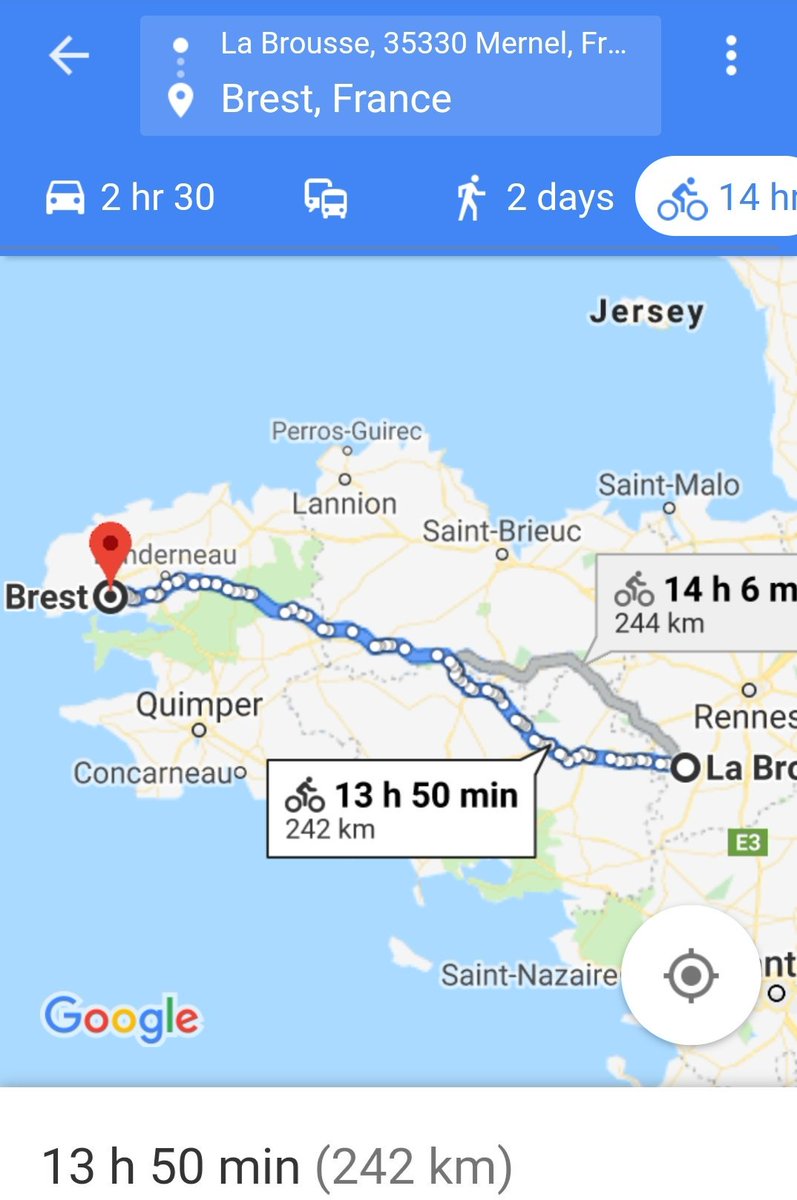 deckertim's tweet photo. #TCRNo7cap66
#GogoFiona
Google reckons you will finish in 14 hours. So about 8 hours for you! https://t.co/aoA42KOVoG