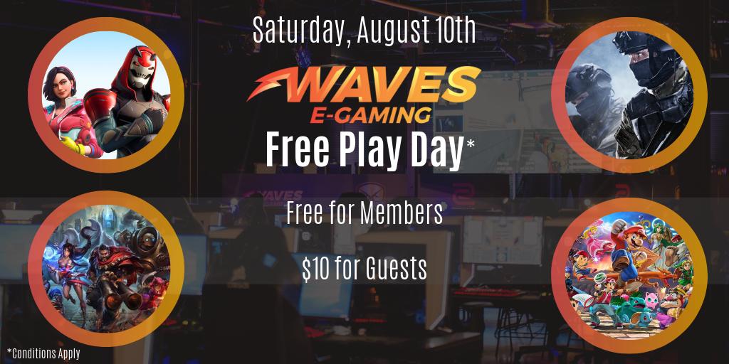 wavesgaming_'s tweet photo. Whether you play Fortnite, League of Legends, or CS:GO, with our #GTX1080’s and @ZOWIEbyBenQ #240hz monitors, we’re the place to be for competitive &amp; casual gamers! 

Come test out our equipment &amp; see what it’s like to be a Waves member for our Free Play Day this Saturday! ⚡️ https://t.co/GDP1rM4xke