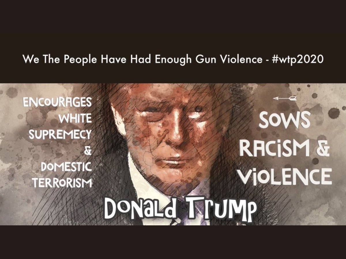 EliEstherVizio's tweet photo. @ABC @MarthaSugalski The mental illness starts with @realDonaldTrump   His  racist comments inflame and he knows it and continues to do it! https://t.co/BCCJbhWKmF