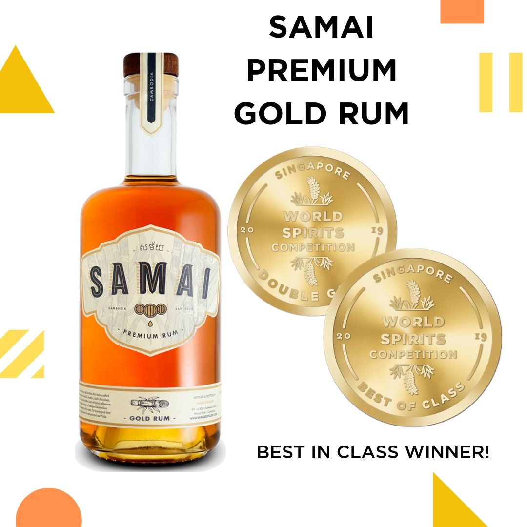 Swscomp's tweet image. Congratulations @SamaiDistillery for winning Best Dark/Gold Rum in our Inaugural competition! #Bestofclass #Doublegold #Rum #Singapore #Spirits #samai #samaidistillery #cambodia #cambodianrum #rum #craftdistillery #premiumrum #goldrum