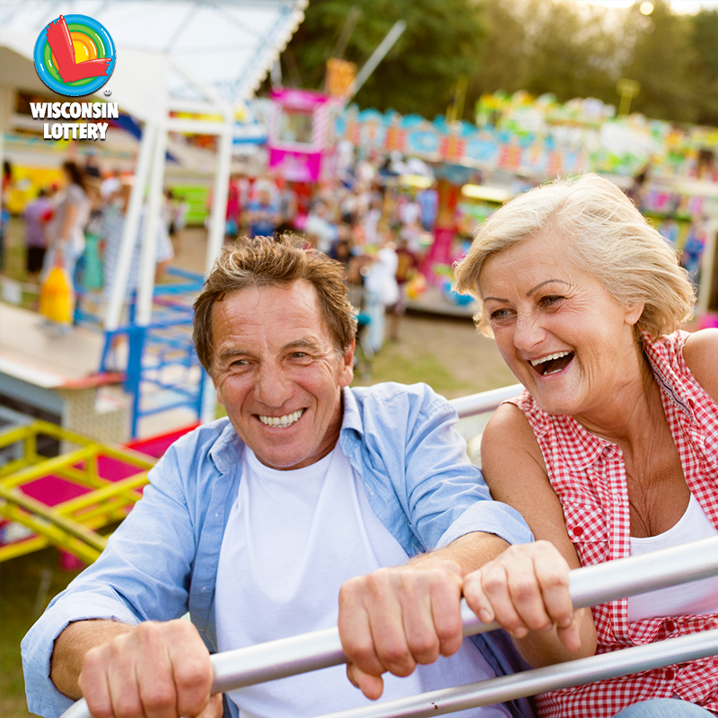 wilottery's tweet photo. #WIStateFairDay5of11
Time flies when you are having fun! What is your favorite ride at the #WIStateFair? Comment below
Visit us inside the Expo Center next to the main stage. We have giveaways and 50/50 Raffle Tickets only available at Wisconsin State Fair!
#FollowUsToTheFun https://t.co/np6AzIP06j