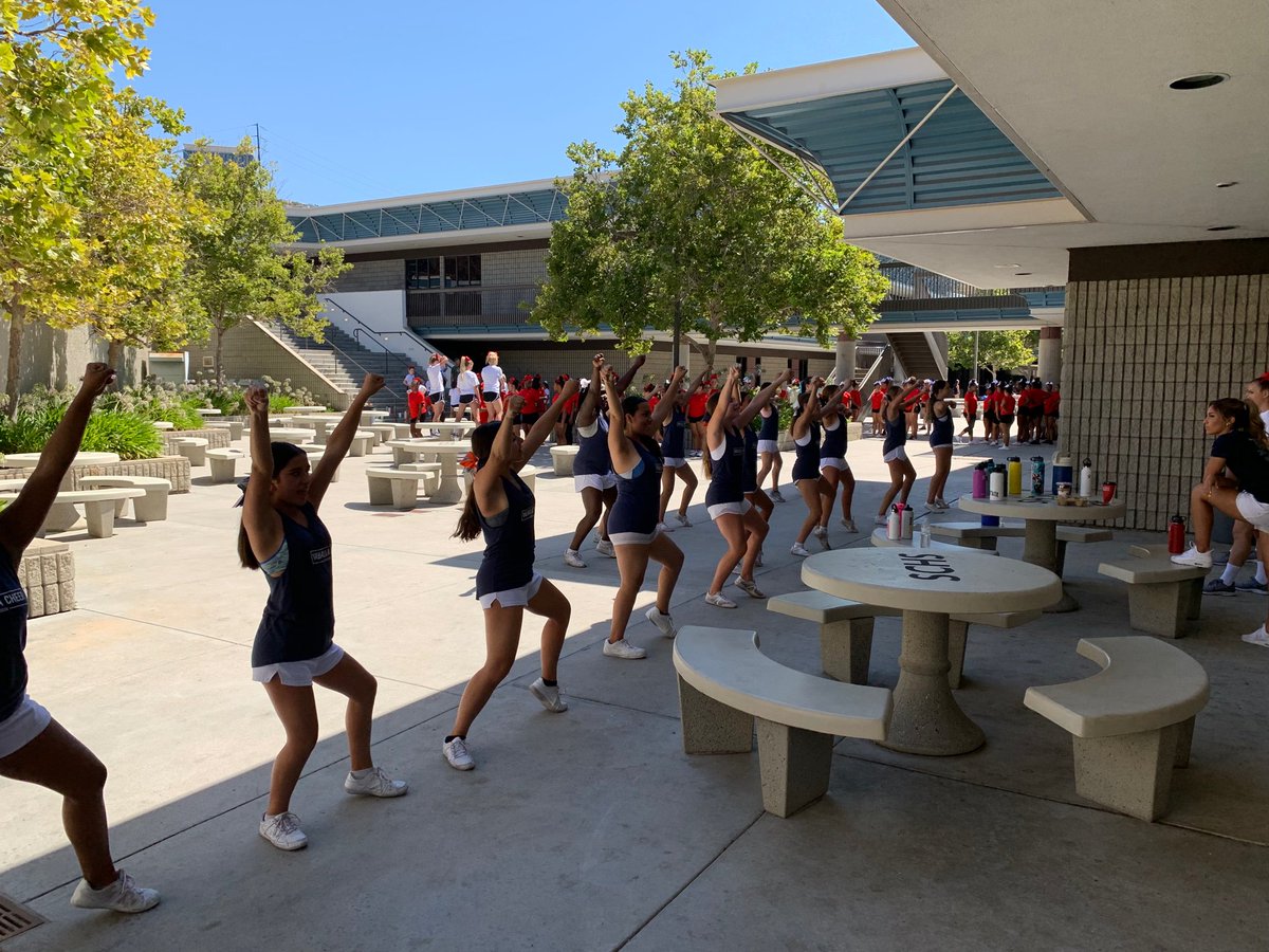 GUHSD_AD's tweet photo. GUHSD ready to sweep the medal stand at CIF Cheer Championships. 4 titles last year! @GUHSDTweet https://t.co/L0CedECGMV