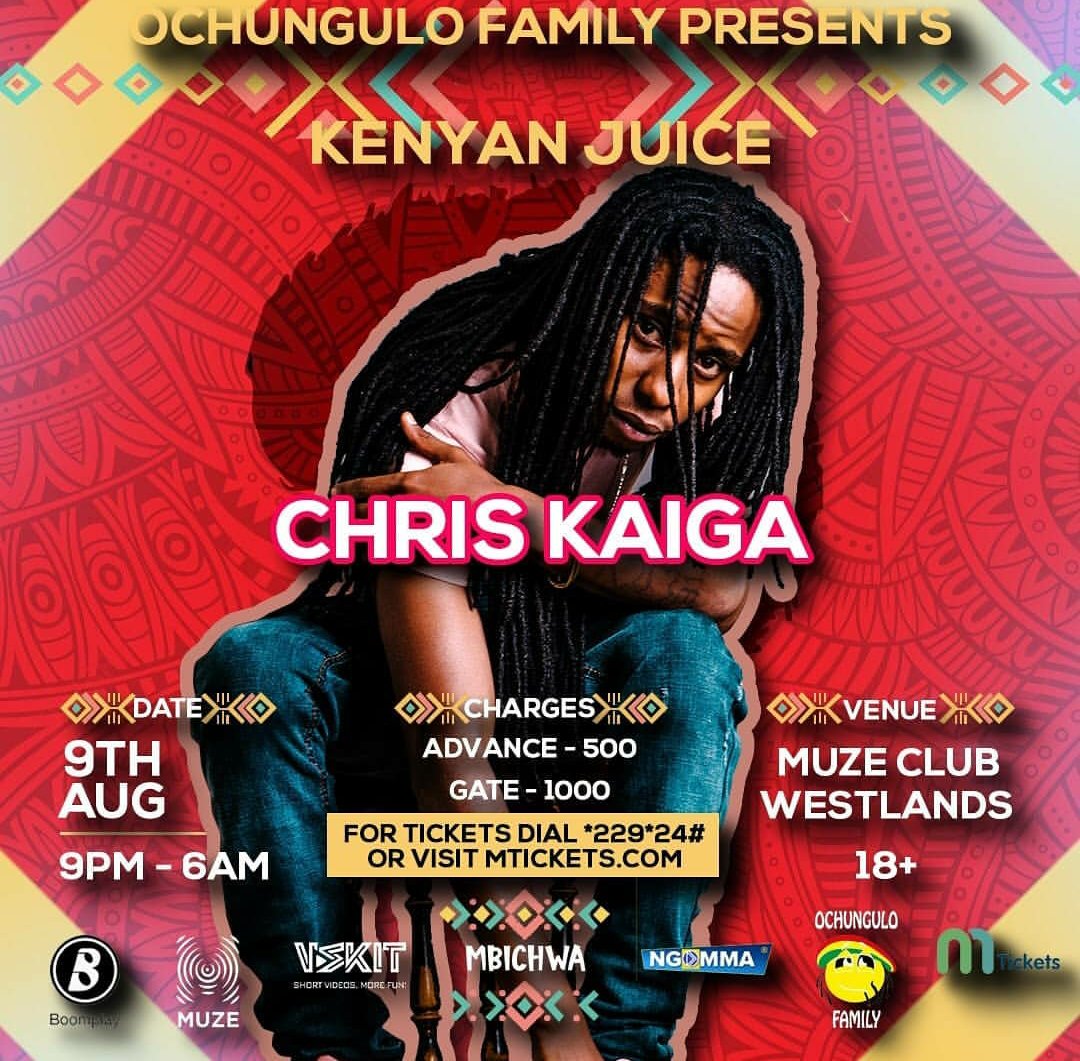 NdabiSaisa's tweet photo. Friday 9th August is gonna be a shutdown @muzeclub #kenyanjuice dope line up of @chris_kaiga #zimenice @ZzeroSufuri #matisha #zimenishika @fatboygwaash #sponyo
#ochungulogamily will also bee in the house..get your ticket asap..you don't wanna miss out on this one:)
●●● https://t.co/Ti7BKBO1eY