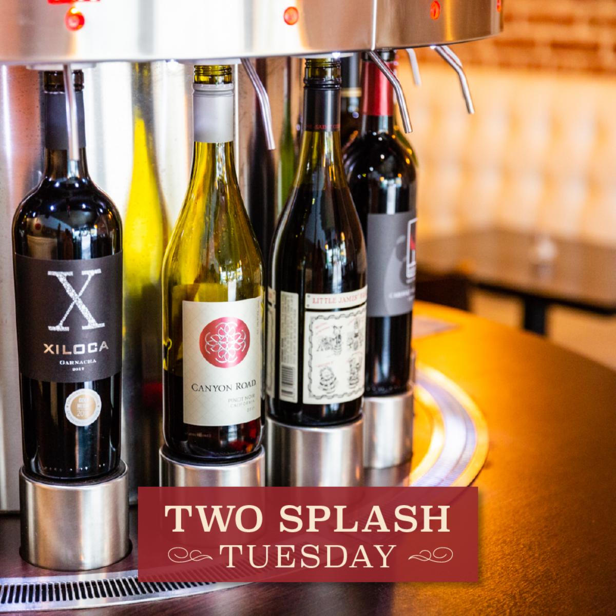 Sip on self-serve wines for half off every Tuesday! #ExploreNorthPark