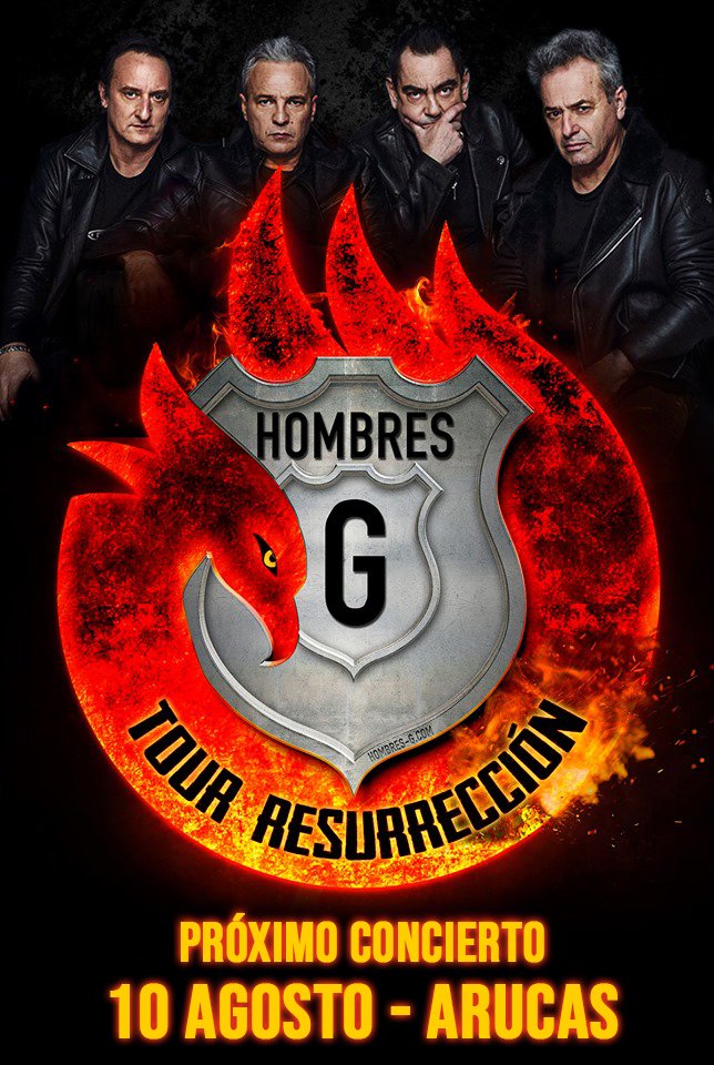 Ya no queda nada, Gran Canaria, allá vamos!
Nos vemos en el Festival 
<a href="/Fiesto_Ron/">FiestoRon</a> en Arucas.
<a href="/HombresG/">Hombres G Oficial</a>
<a href="/DavidSummersHG/">David Summers</a>
<a href="/Dani_Mezquita/">Dani Mezquita Hardy</a>
<a href="/rafahg/">rafagutierrez</a> 
<a href="/JaviMolinaHG/">javi molina</a>
<a href="/ESQUIMALHG/">Antonio Rodriguez</a>
