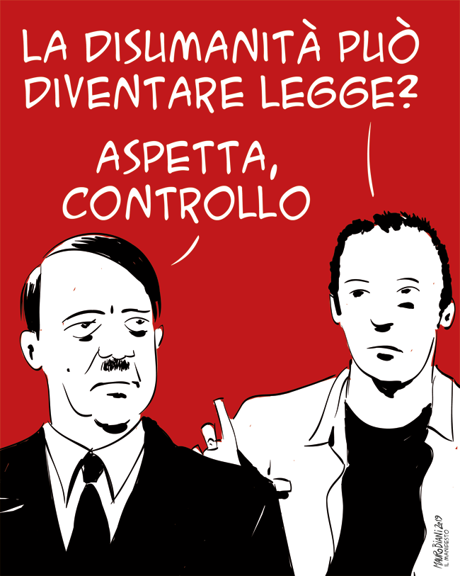 #DecretoSicurezzabis Tutto a posto.
<a href="/ilmanifesto/">il manifesto</a>